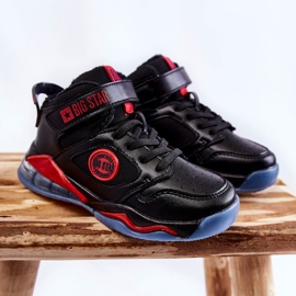 Dětské zateplené sportovní boty Big Star KK374095 Black černá 1