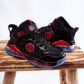 Dětské zateplené sportovní boty Big Star KK374095 Black černý 2