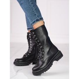 Černé dámské vysoké tašky Shelovet černá 1