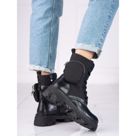 Dámské pracovní Shelovet s kapsou černé černá 1