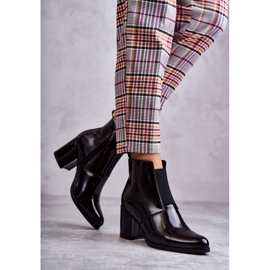 PL4 Klasické lakované holínky La.Fi 260035B-LA Černá černý 1