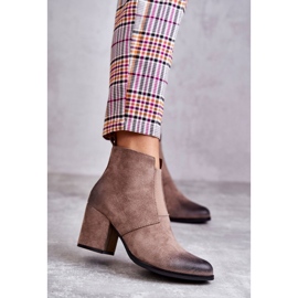 PL4 Klasické semišové kozačky La.Fi 260035DTA-SU Béžová béžový 1