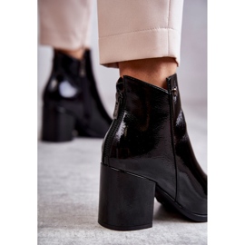 PL4 Dámské lakované kozačky La.Fi 260039B-LA Černá 2 PL4 Dámské lakované kozačky La.Fi 260039B-LA Černá 2