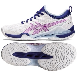 Boty na házenou Asics Blast Ff 3 W 1072A080 100 bílý 1
