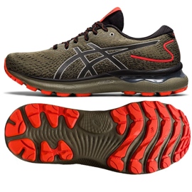 Běžecké boty Asics Gel-Nimbus 24 TRail M 1011B571 300 zelený zelený 1