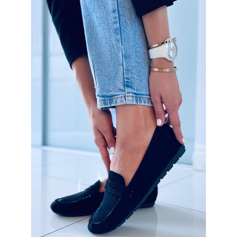 Dámské mokasíny Gatto Black černý 1