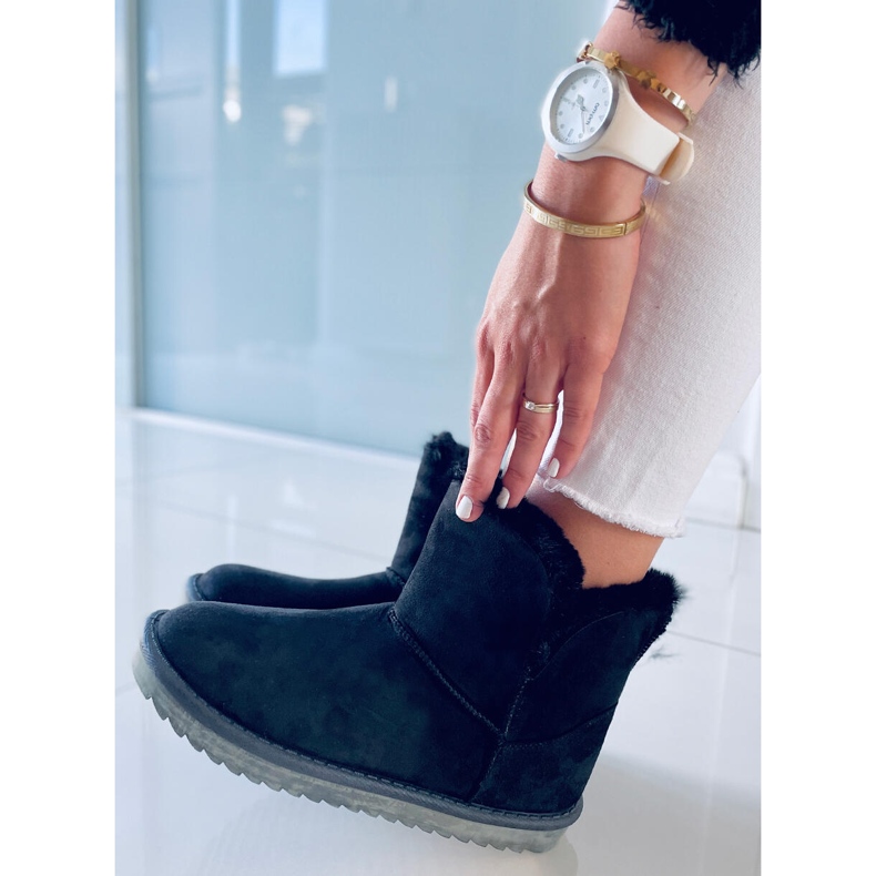 Geninské černé dámské emusky černá 1