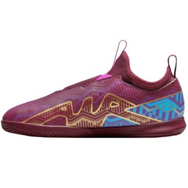 Kopačky Nike Zoom Mercurial Vapor 15 Club Km Ic Jr DV0738 694 červený růže a fialové 1