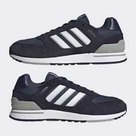 Boty Adidas Run 80s M GV7303 modrý 1