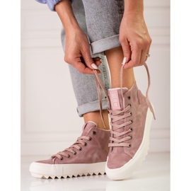 Dámské tenisky Big Star EE274113 růžový 1