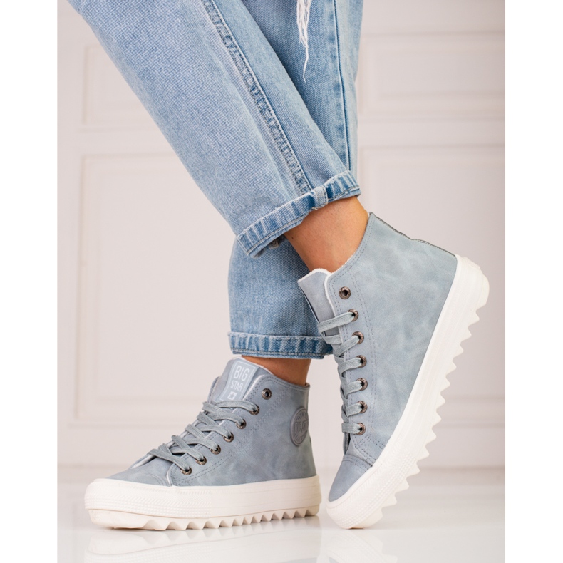 Dámské tenisky Big Star EE274115 modrý 1