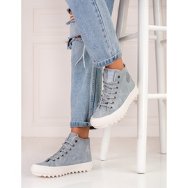 Dámské tenisky Big Star EE274115 modrý 2