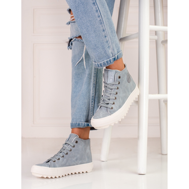 Dámské tenisky Big Star EE274115 modrý 2