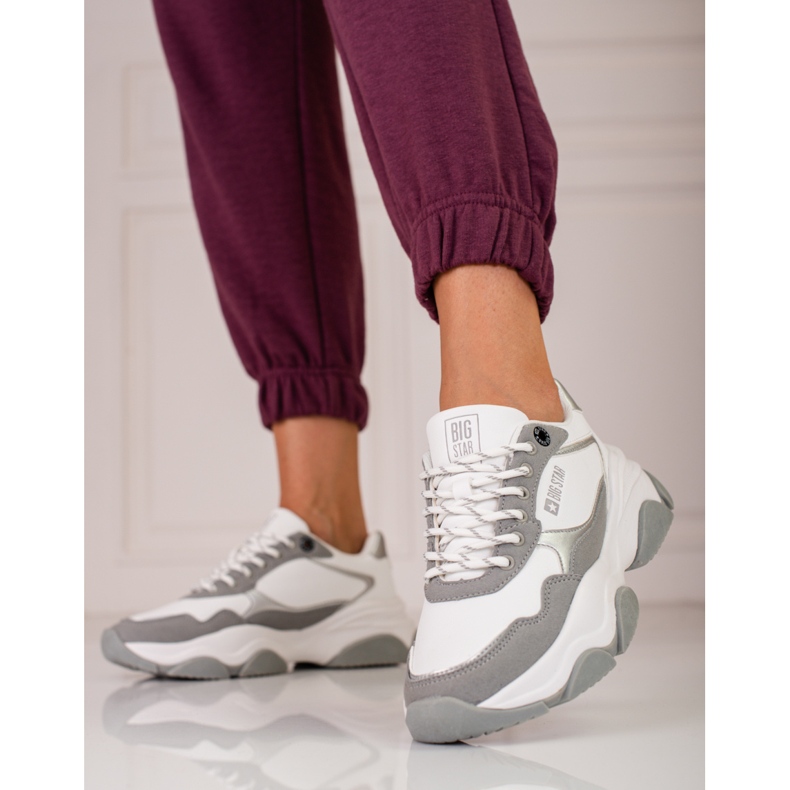 Dámské tenisky Big Star KK274384 bílý 1