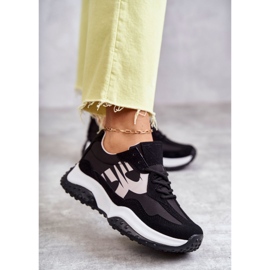 Vinceza Dámská sportovní obuv se zavazováním černá Tolea 1 Vinceza Dámská sportovní obuv se zavazováním černá Tolea 1