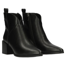 Dámské izolované boty na Black Filippo DBT4094 Black Post černý 3