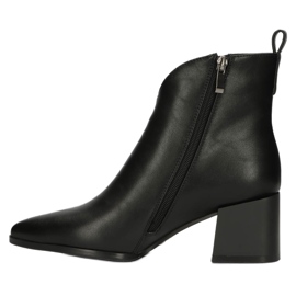 Dámské izolované boty na Black Filippo DBT4094 Black Post černý 2