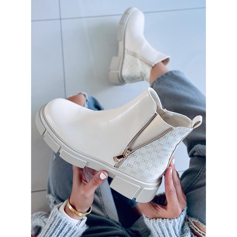 Béžové boty Ariana Jodhpur béžový 1 Béžové boty Ariana Jodhpur béžový 1