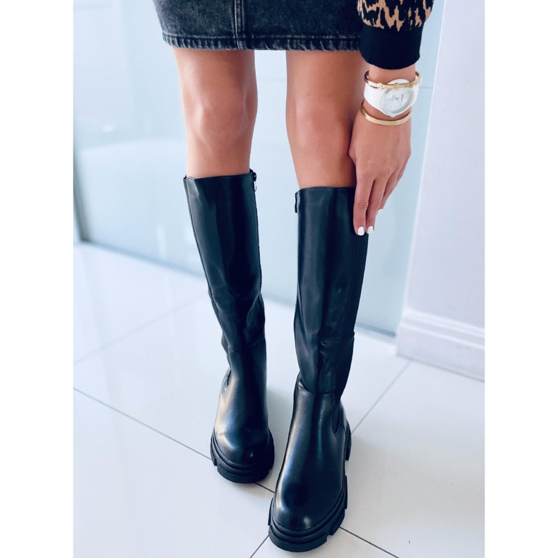 Dámské kozačky Skylar Black černý 1