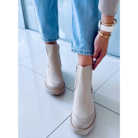 Kozačky Carey Beige Jodhpur béžový 1