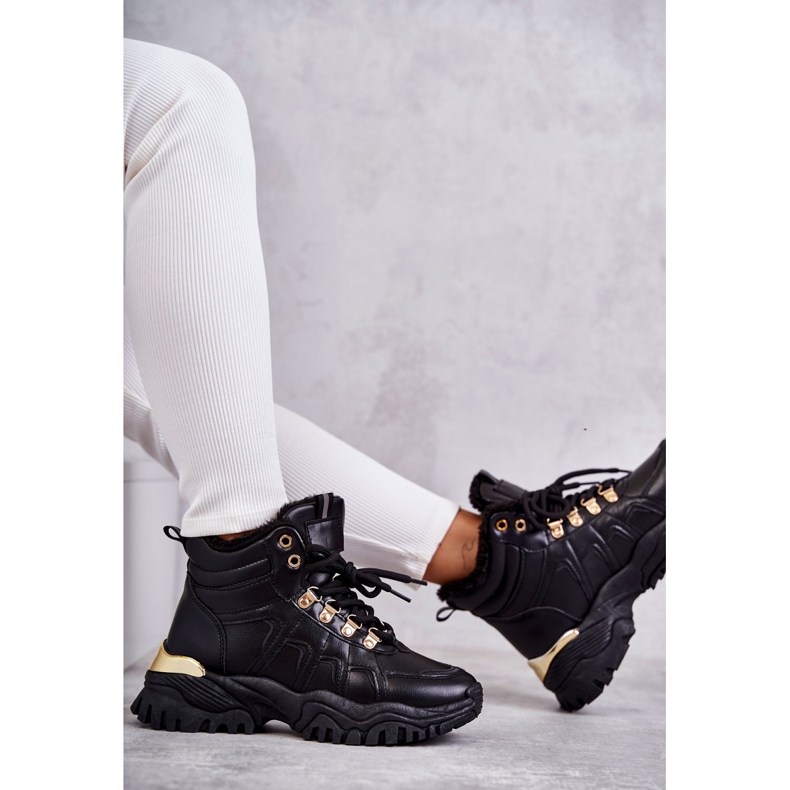 BM Dámské hareshaw černé izolované lapače černá 2