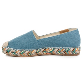 Vices Nazouvací espadrilky Na Platformě modrý 3