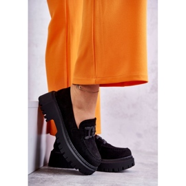 Dámské Semišové Boty S černým Zdobením 2