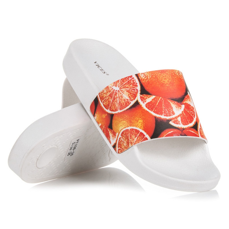 Vices Citrusové pantofle oranžový 1 Vices Citrusové pantofle oranžový 1