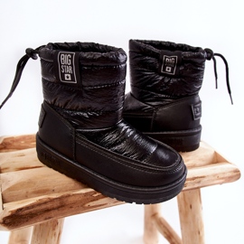 Dětské sněhule Big Star KK374220 Black černý 1