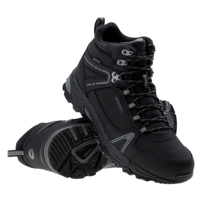 Boty Hi-Tec Hapiter Mid Wp 92800330758 černá 1 Boty Hi-Tec Hapiter Mid Wp 92800330758 černá 1