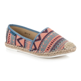 Vices Espadrilky s etnickým vzorem vícebarevný 2
