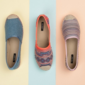 Vices Espadrilky s etnickým vzorem vícebarevný 5