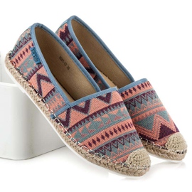 Vices Espadrilky s etnickým vzorem vícebarevný 1
