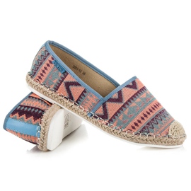 Vices Espadrilky s etnickým vzorem vícebarevný 4