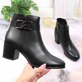 Černé, zateplené boty Jodhpur od Sergio Leone černý 1