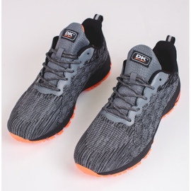 Šedá pánská sportovní obuv DK černý 2