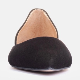 Marco Shoes Subtilní balerínky černá 3