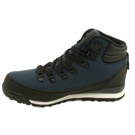 American Club Americké trekové zimní boty Softshell WT60 Navy blue černý 1