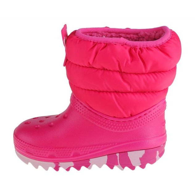 Boty Crocs Classic Neo Puff Boot Toddler 207683-6X0 růžový 1