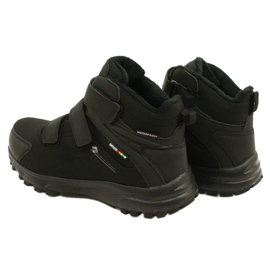 American Club Americké zimní boty s černou membránou černá 3