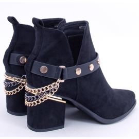 PA1 Midler Černé vysoké podpatky černý 1