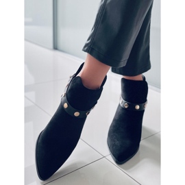 PA1 Midler Černé vysoké podpatky černá 2