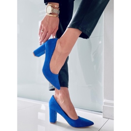 PA1 Lodičky na sloupku Ivonne Blue modrý 1