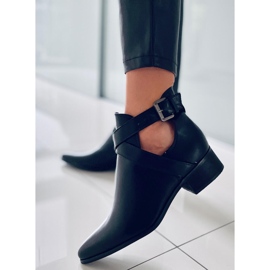 PA1 Vystřihněte boty Hewitt Black černá 1