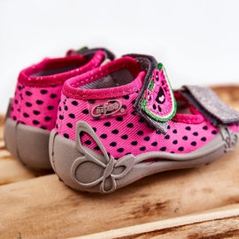 BEFADO S.A. Sandály na suchý zip Watermelon Befado 342P045 Růžové růžový 2