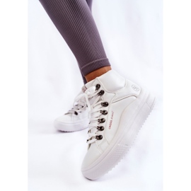 Dámské vysoké tenisky Cross Jeans KK2R4028C Bílé bílý 1 Dámské vysoké tenisky Cross Jeans KK2R4028C Bílé bílý 1