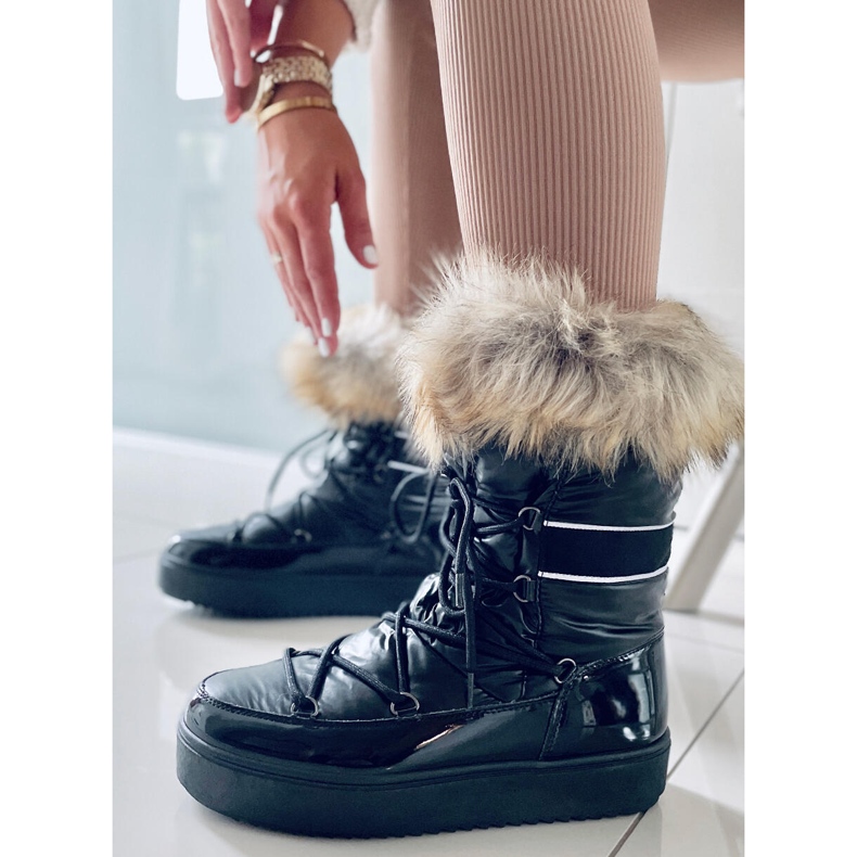 BM Dámské sněhule Amerie Black černý 2