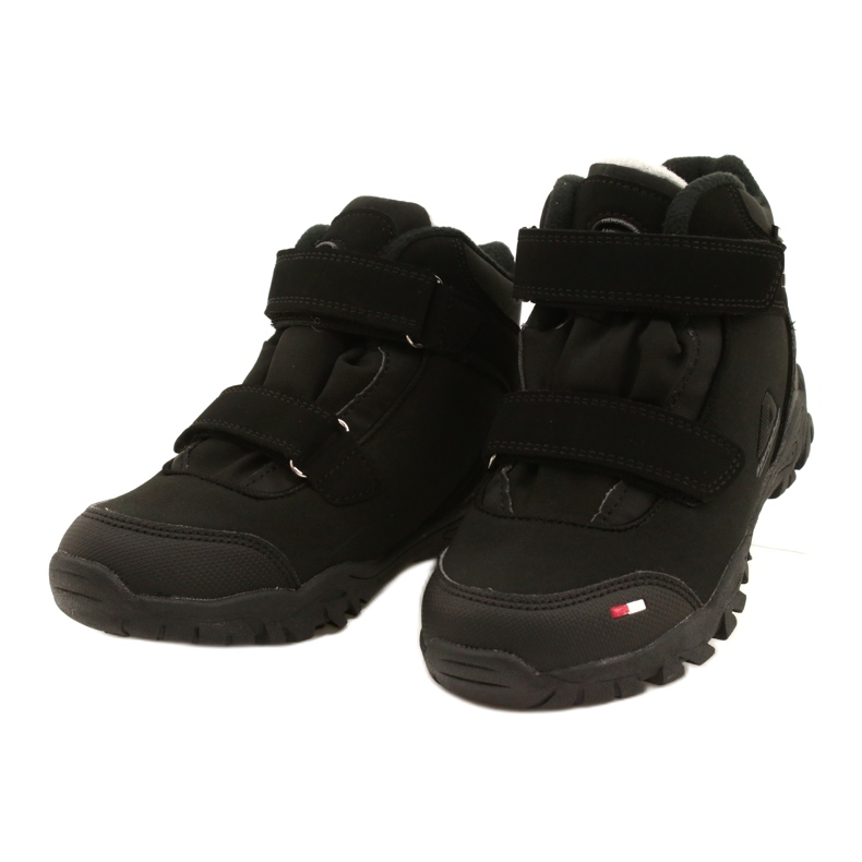 Softshellové boty American Club s membránou WT69 Black černá 2