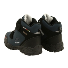 Softshellové boty American Club s membránou WT69 Navy černá námořnická modrá 3