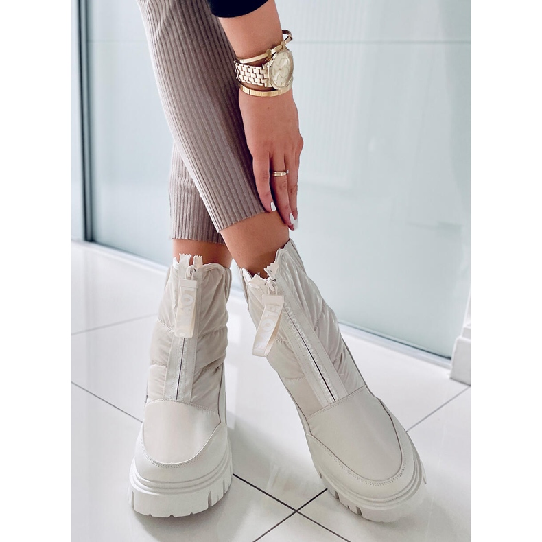 PA1 Zateplené sněhule Joanie Beige béžový 1 PA1 Zateplené sněhule Joanie Beige béžový 1